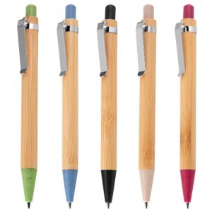 Caneta Ecológica de Bambu com Estojo – 14671