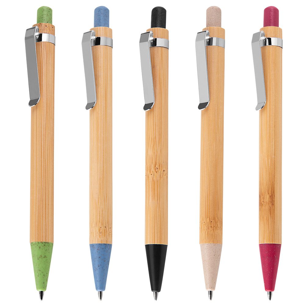 Caneta Ecológica de Bambu com Estojo – 14671