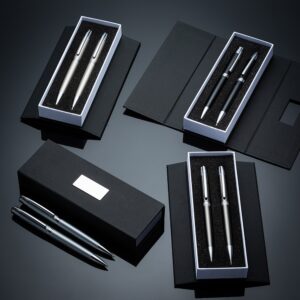 Conjunto Caneta e Lapiseira Metal-ER181PAR-BCO
