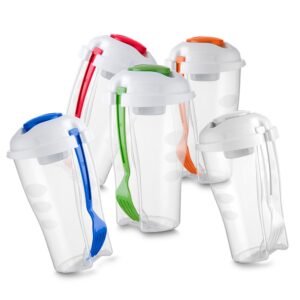 Copo Salada 850ml com Garfo e Suporte para Molho-13719