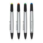 Caneta Plástica com Marca Texto – ER2049