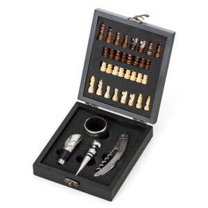 Kit Vinho Xadrez 4 Peças-14631