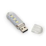 Luminária Plástica USB com Led-13236