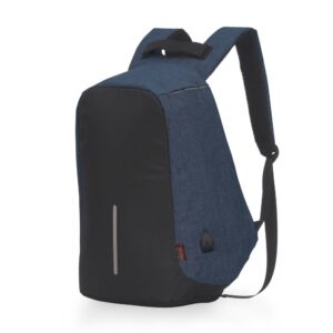 Mochila Poliéster Anti Furto USB-14545