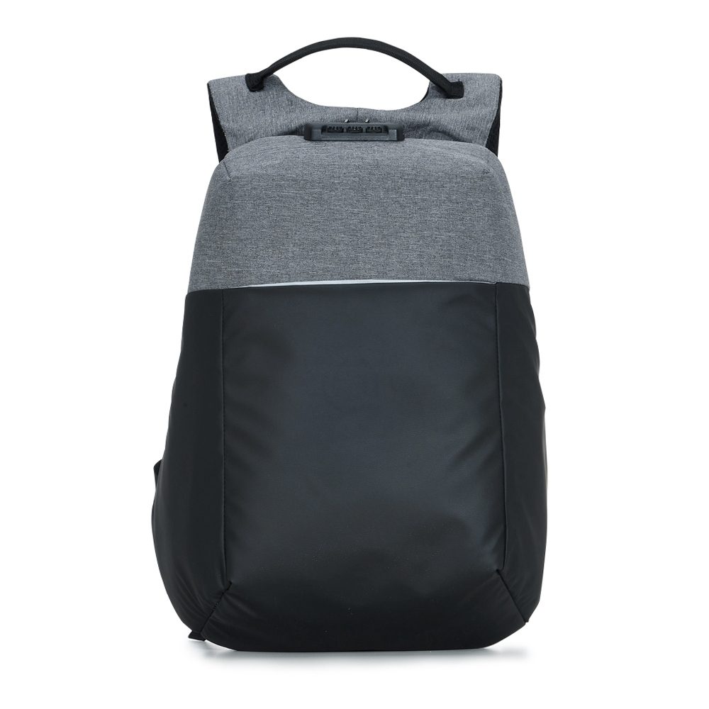Mochila de Poliéster Anti-Furto USB com Segredo-02096