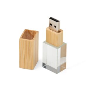 Pen Drive Cristal Bambu 4GB/8GB-00064-4GB/8GB