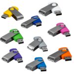 Pen Drive Giratório Metálico 4GB/8GB/16GB/32GB-00016-SM 4GB/8GB/16GB/32GB
