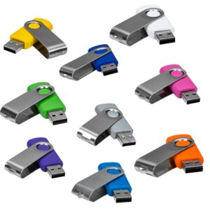 Pen Drive Giratório Metálico 4GB/8GB/16GB/32GB-00016-SM 4GB/8GB/16GB/32GB