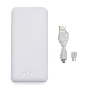 Power Bank 10.000mAh com Carregamento via Indução ou via Cabo-04051