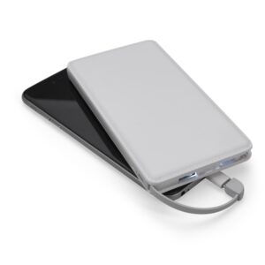 Power Bank Plástico Slim com Indicador Led-02033