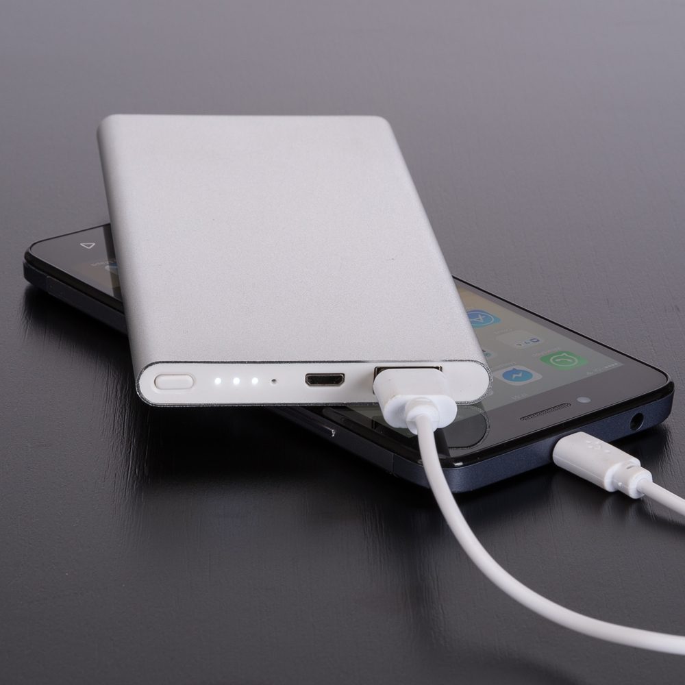 Power bank Metal com Indicador Led-02019
