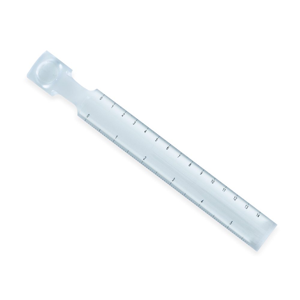 Régua 14cm com Lupa-14539