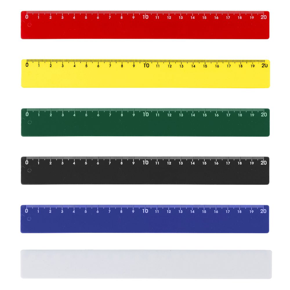 Régua Plástica 20cm-13724