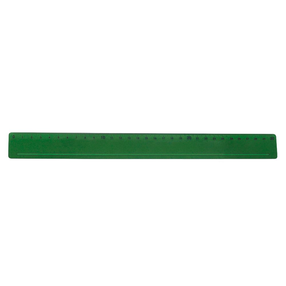 Régua Plástica PET 30cm-13763PET