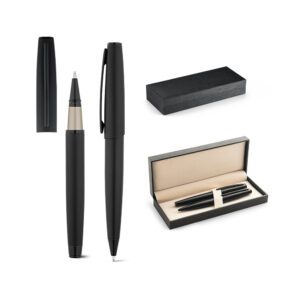 BENTON. Conjunto de roller e esferográfica – 51842