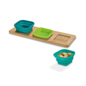 PICKLED. Base de mesa com 3 potes – 93885
