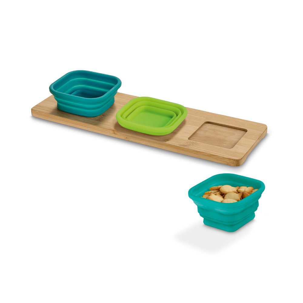PICKLED. Base de mesa com 3 potes – 93885