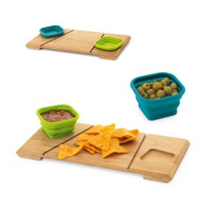 PAPRIKA. Base de mesa com 2 potes – 93898