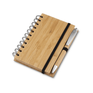 Caderno de Anotações Capa de Bambu – CAD380